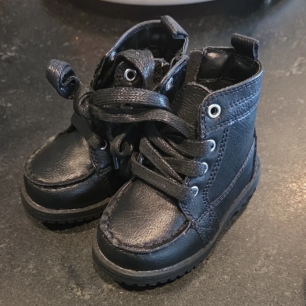 The Children's Place Black Kids Boots